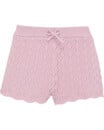 Bild 1 von Rosa Strick-Shorts, Ergee, elastischer Bund, rosa