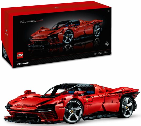 Bild 1 von LEGO® Konstruktionsspielsteine »Ferrari Daytona SP3 (42143), LEGO® Technic«, (3778 St), Made in Europe