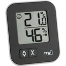 Bild 1 von TFA Digitales Thermo-Hygrometer Moxx Schwarz mit Komfortzonen-Indikator