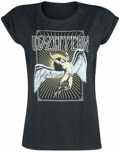 Led Zeppelin Icarus Colour T-Shirt charcoal