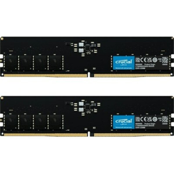 Bild 1 von 16GB (2x8GB) Crucial DDR4-3200 CL22 UDIMM Single Rank RAM Speicher Kit