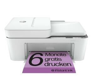 HP DeskJet 4120e All-in-One Multifunktionsdrucker (Tintenstrahldrucker, A4, 4800 x 1200 dpi, WLAN, Apple AirPrint, Automatische Dokumentenzuführung, Instant Ink)