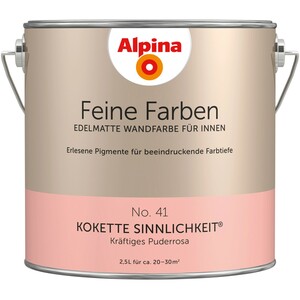 Alpina Feine Farben No. 41 Kokette Sinnlichkeit® edelmatt 2,5 Liter