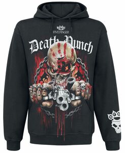 Five Finger Death Punch Assassin Kapuzenpullover schwarz