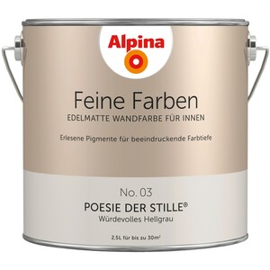 Alpina Feine Farben No. 3 Poesie der Stille edelmatt 2,5 Liter