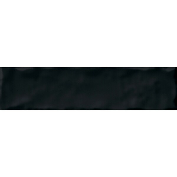 Bild 1 von Wandfliese Loft 6 cm x 25 cm Schwarz glasiert glänzend