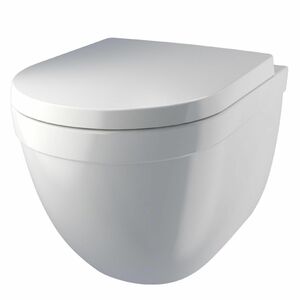 Primaster Wand-Tiefspül-WC Megara Raumsparmodell inkl. WC-Sitz mit Absenkautomatik
