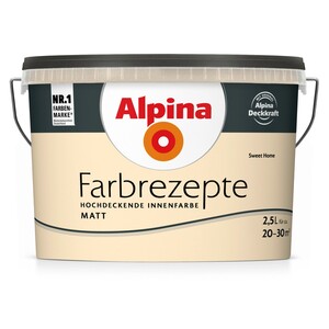 Alpina Farbrezepte Sweet Home matt 2,5 l