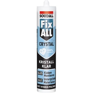 Soudal Fix All Kraftkleber Crystal/Kristallklar 300 g