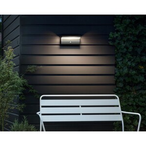 Philips myGarden LED-Außen-Wandleuchte mit Bewegungsmelder Bustan EEK: A-A++