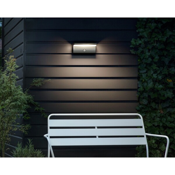 Bild 1 von Philips myGarden LED-Außen-Wandleuchte mit Bewegungsmelder Bustan EEK: A-A++