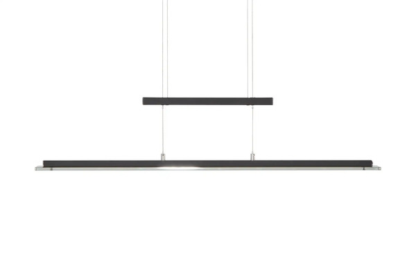 Bild 1 von LED-Pendelleuchte, schwarz-matt/Rauchglas