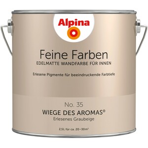 Alpina Feine Farben No. 35 Wiege des Aromas® edelmatt 2,5 Liter