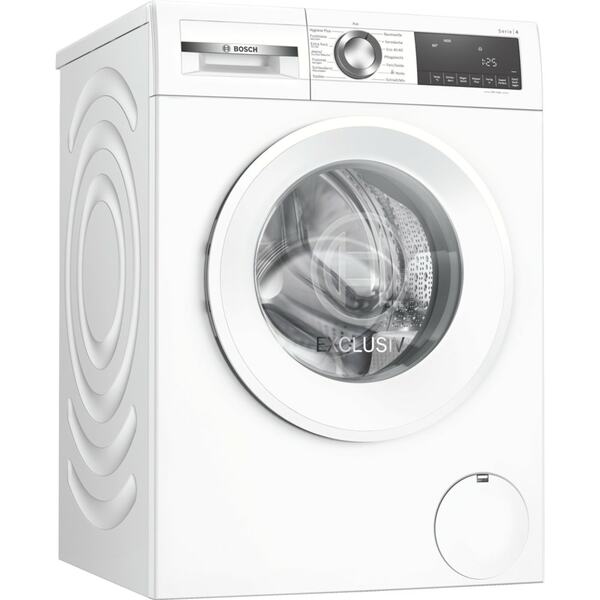 Bild 1 von BOSCH WGG04408A Waschmaschine (Frontlader, freistehend, 9 kg, A, 1.351 U/Min, Serie 4)