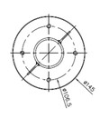 Bild 3 von Dehner Bodenhülse für Ampelschirme, Ø 14,5 x 40 cm