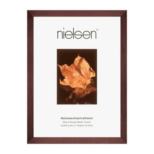 Bild 1 von Nielsen Bilderrahmen dunkelbraun , 4850003 , Holz , 50x60 cm , klar , 003515031178