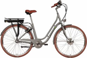 SAXONETTE E-Bike »Style Plus 2.0«, 3 Gang, Nabenschaltung, Frontmotor 250 W, (mit Akku-Ladegerät)