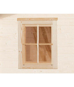 Weka Einzelfenster für Gartenhaus 45 mm