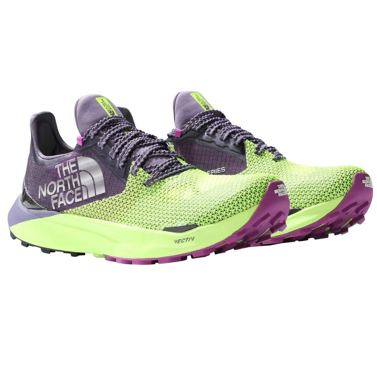 Bild 2 von The North Face W SUMMIT VECTIV SKY Damen Trailrunningschuhe LED YELLOW/LUNAR SLATE