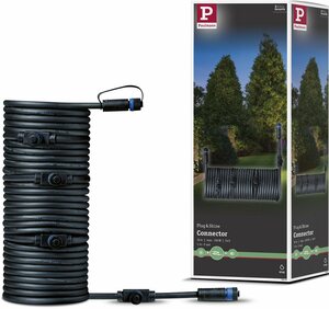 Paulmann »Outdoor Plug&Shine 10m IP68« Lampen-Verbindungskabel, (1000 cm), 1 in - 5 out