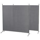 Bild 1 von Grasekamp Doppelpack Stellwand grau Polyester-Mischgewebe B/H: ca. 180x180 cm