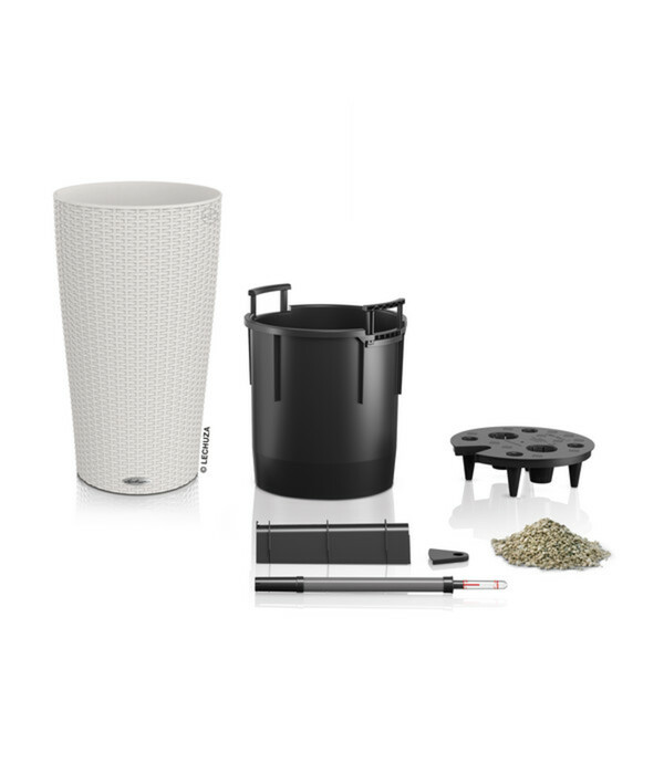 Bild 4 von LECHUZA® Kunststoff-Säule Cilindro Cottage inkl. Pflanzeinsatz, konisch