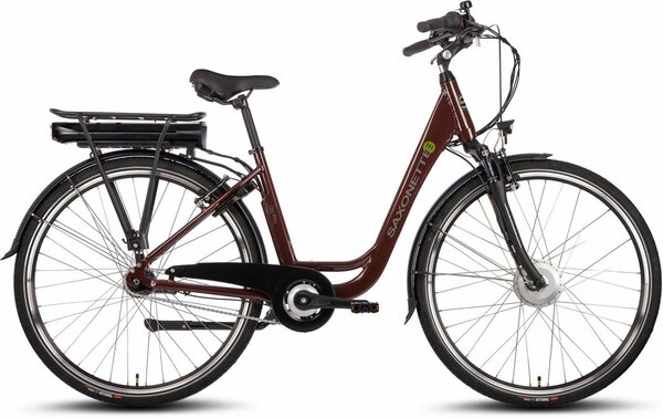 Bild 1 von SAXONETTE E-Bike »City Plus«, 7 Gang, Nabenschaltung, Frontmotor 250 W, (mit Akku-Ladegerät)