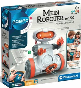 Clementoni® Experimentierkasten »Galileo Mein Roboter MC5.0«, Made in Europe