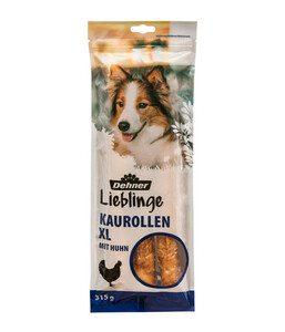 Dehner Lieblinge Hundesnack Kaurollen XL