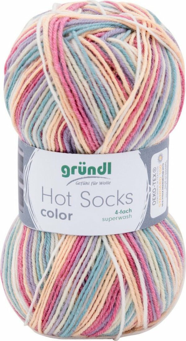 Bild 1 von Gründl »Hot Socks color« Häkelwolle, 50 g