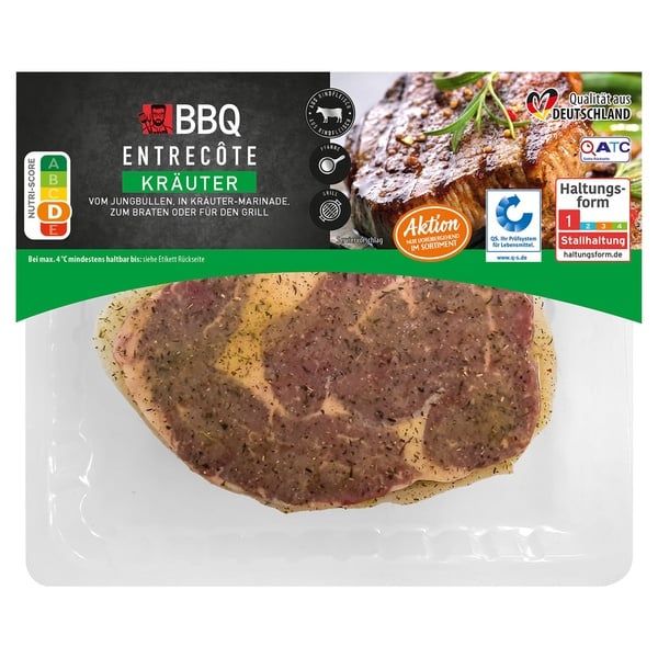 Bild 1 von BBQ Entrecôte, mariniert 266 g