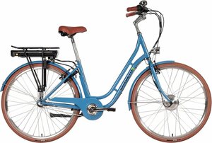 SAXONETTE E-Bike »Style Plus 2.0«, 3 Gang, Nabenschaltung, Frontmotor 250 W, (mit Akku-Ladegerät)