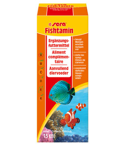 sera fishtamin Vitamine für Fische, 15 ml