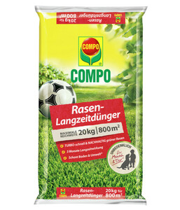 COMPO Rasen-Langzeitdünger, 20 kg