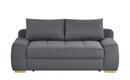 Bild 1 von bobb Schlafsofa mit Boxspringpolsterung - grau - Polstermöbel