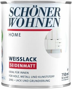 SCHÖNER WOHNEN-Kollektion Weißlack »Home Weisslack«
