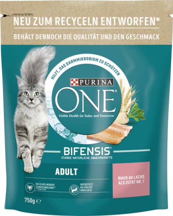 Bild 1 von Purina One Bifensis Adult Reich an Lachs