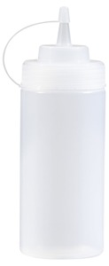 METRO Professional Spenderflasche, 490 ml, 6 Stück, transparent