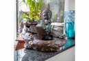Bild 1 von IDYL Zimmerbrunnen »IDYL Zimmerbrunnen aus Keramik mit Buddha-Figur«