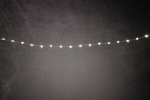 TrendLine LED Lichterkette Micro Sterne 240LED warmweiß, für den Außenbereich