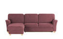 Bild 1 von smart Ecksofa  Valencia - rot - 90 cm - Polstermöbel