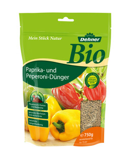 Dehner Bio Paprika- und Peperoni-Dünger, 750 g