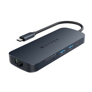 HyperDrive Next 8-in-1 USB-C Hub, 140 W, Blau