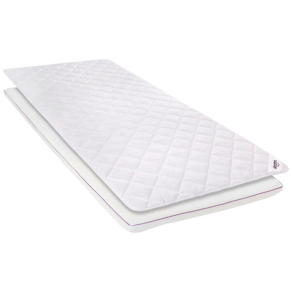 Bild 1 von Sleeptex Topper schaumstoffkern , Palermo , Weiß , Textil , 90x200 cm , Netzbespannung, Tencel® , Bezug abnehmbar/waschbar, für Hausstauballergiker geeignet, optimale Belüftung, für verstellbare