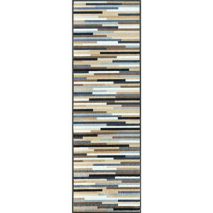 Esposa Fußmatte 75/190 cm graphik naturfarben , Mikado Stripes Nature , Textil , 75x190 cm , rutschfest, für Fußbodenheizung geeignet , 004336014898