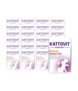 KATTOVIT Feline Diet Nassfutter Sensitive, 24 x 85g