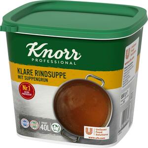 Knorr Klare Rindsuppe Mit Suppengrün (880 g)