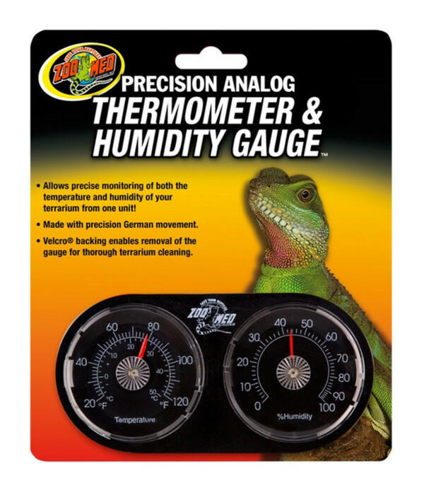 Bild 1 von ZooMed Terrariumtechnik Analoges Dual-Thermometer und Hygrometer