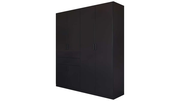 Bild 1 von Kleiderschrank grau-metallic 181 cm 6-türig - MAIKA