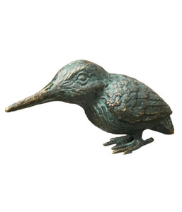 Rottenecker Bronze-Eisvogel, 12 x 5 x 7,5 cm